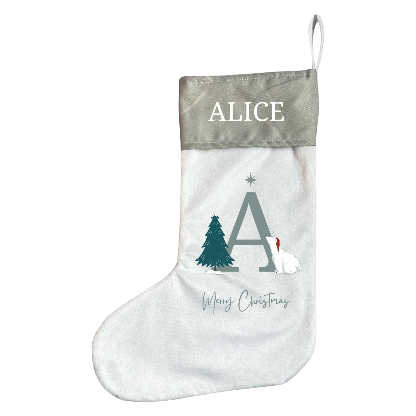 Personalised Christmas Stocking - Make A Wish Design