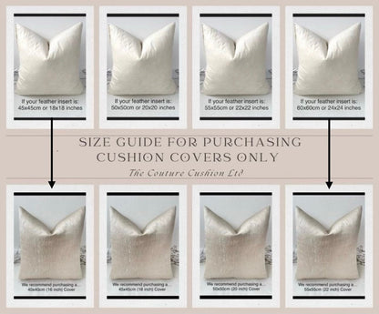 The Couture Cushion - The Outdoor Beige Zig Zag - Style No. 125