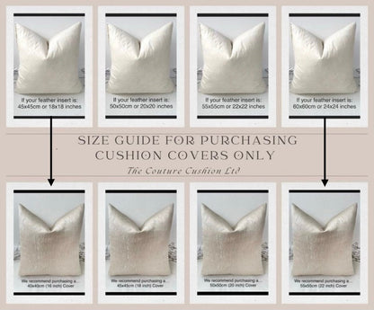 The Couture Cushion - The Beige Mattox - Style No. 56 (DISCONTINUED)