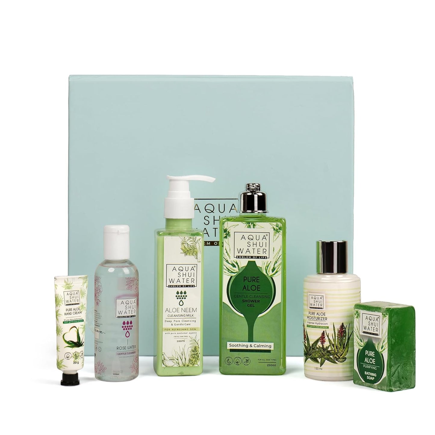 Luxurious 7-Piece Women's Skincare Gift Set with Shea & Rose Water