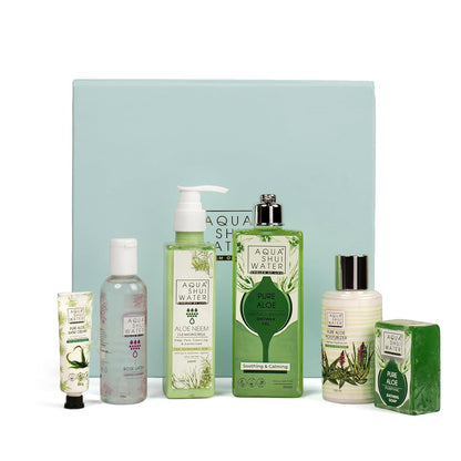 Luxurious 7-Piece Women's Skincare Gift Set with Shea & Rose Water