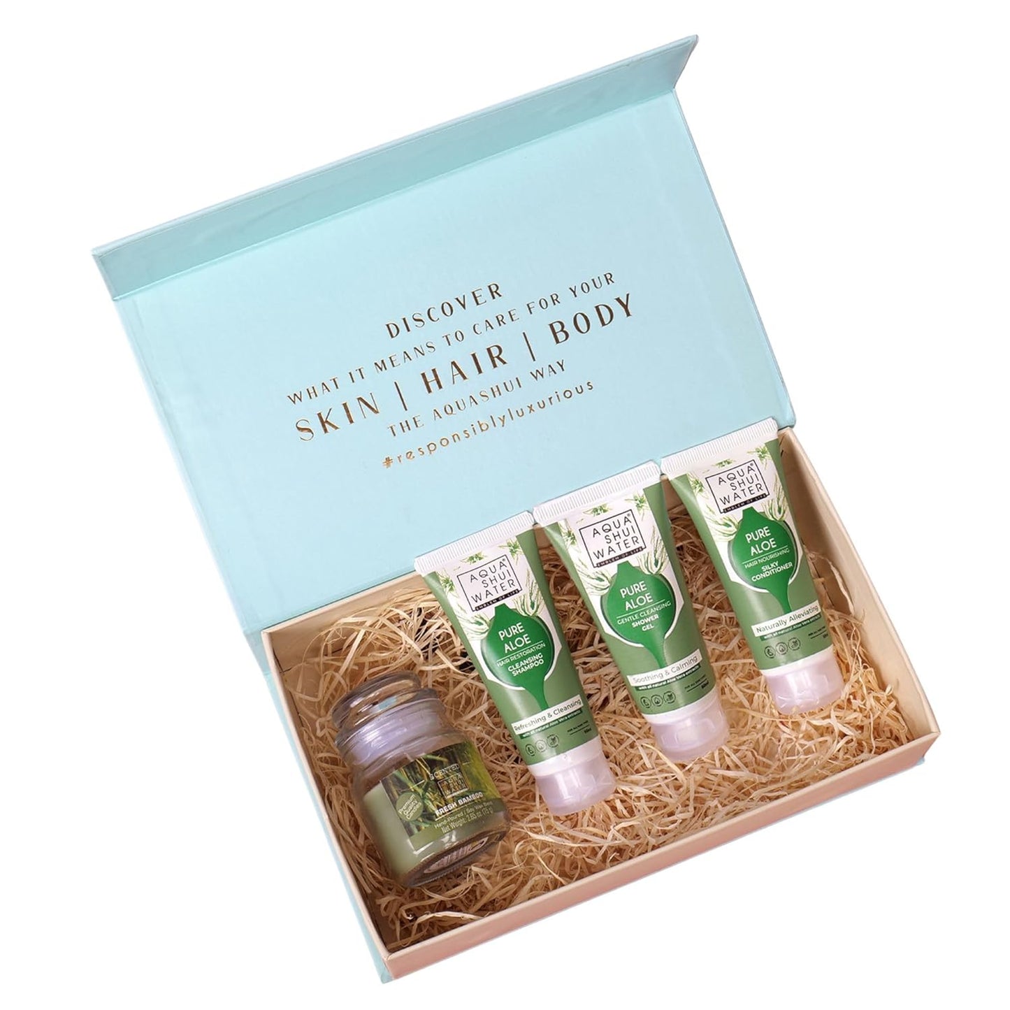 Luxurious 7-Piece Women's Skincare Gift Set with Shea & Rose Water