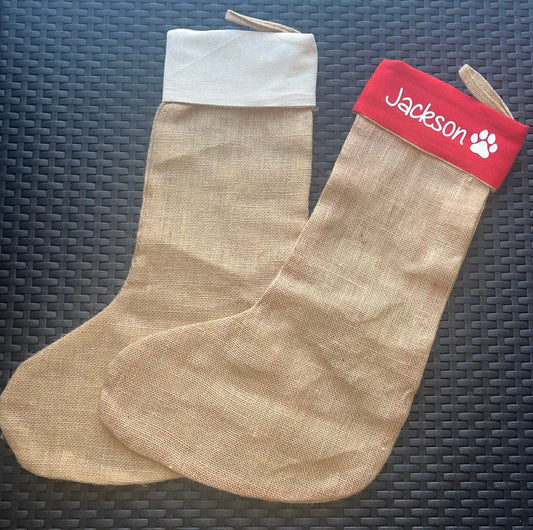 Personalised Christmas Pet Stockings