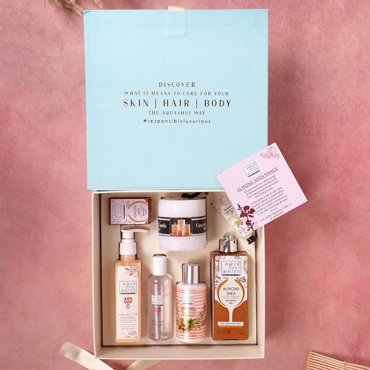 Luxurious 7-Piece Women's Skincare Gift Set with Shea & Rose Water