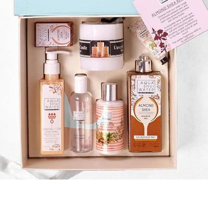 Luxurious 7-Piece Women's Skincare Gift Set with Shea & Rose Water