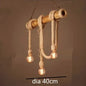 Rope Bamboo Pendant Lights