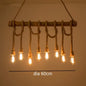 Rope Bamboo Pendant Lights