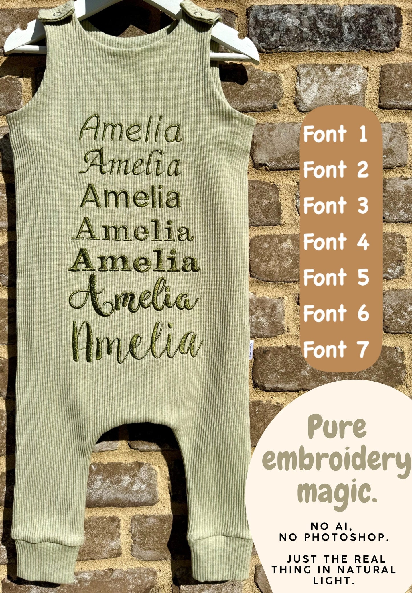 Taupe Personalized Muslin 100% Cotton Blanket