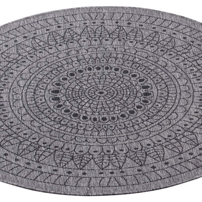 Porto Round Reversible Indoor-Outdoor Rug