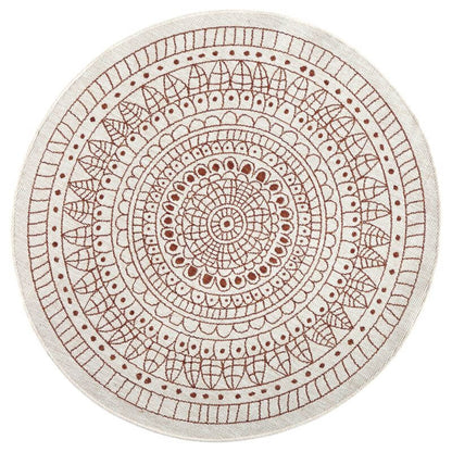 Porto Round Reversible Indoor-Outdoor Rug