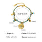 WILD & FREE Vintage Stainless Steel Charms Necklaces for Women Boho Pink Blue Rope Chains Bracelets Trendy Jewelry Sets
