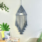 Handwoven Triangle Dream Catcher Pendant, Home Decor