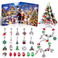 Christmas Arrival Day Calendar Gift Set DIY Blind Box Bracelet 3D Light Show Gift Box Children's Birthday Party Favour